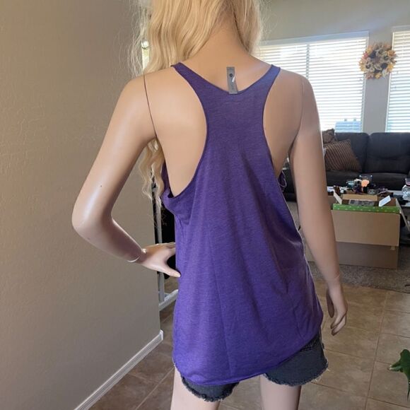FIFTH SUN I’m Really A Corgi Racerback Tank in Purple Size XL NEW - Picture 7 of 9